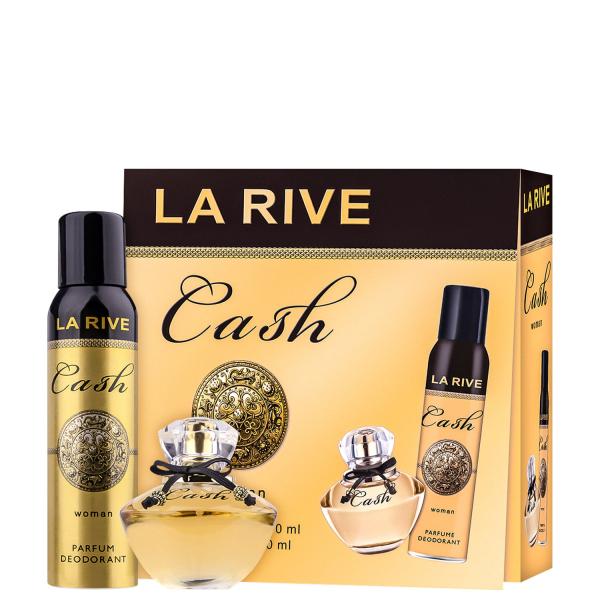Conjunto Cash Woman La Rive Feminino - Eau de Parfum 90ml + Desodorante 150ml