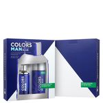 Conjunto Colors Man Blue Deo Benetton Masculino - Eau de Toilette 100ml + Desodorante 150ml