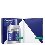 Conjunto Colors Man Blue Duo Benetton Masculino - Eau de Toilette 100ml + Desodorante 150ml