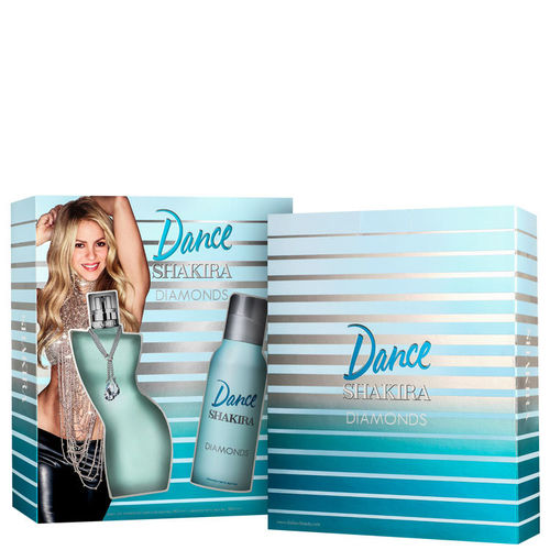 Conjunto Dance Diamonds Shakira Feminino - Eau de Toilette 80ml + Desodorante 150ml