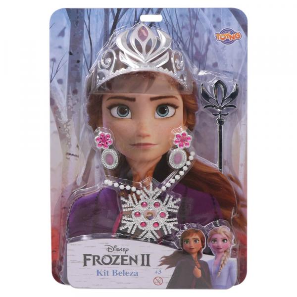 Conjunto de Atividades - Kit de Beleza e Acessórios - Disney - Frozen 2 - Anna - Toyng