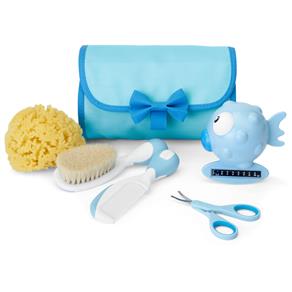 Conjunto de Higiene Chicco Meu Primeiro Kit de Beleza - Azul