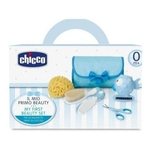 Conjunto De Higiene Cuidados Bebê Menino Azul Chicco 059341