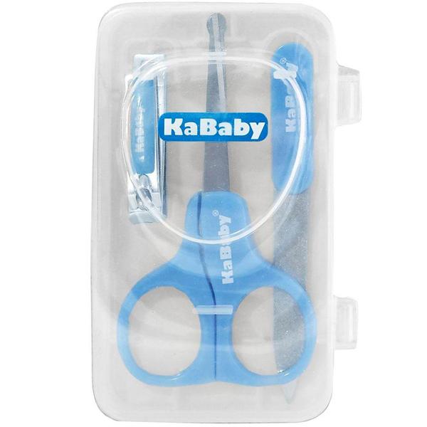 Conjunto de Manicure para Bebês Azul - KaBaby