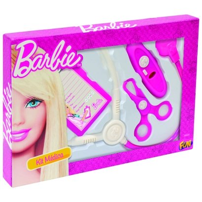 Conjunto de Médica Básico Kit 01 - Barbie - Fun