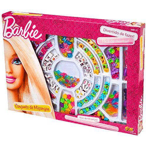 Conjunto de Miçangas - Barbie - Fun