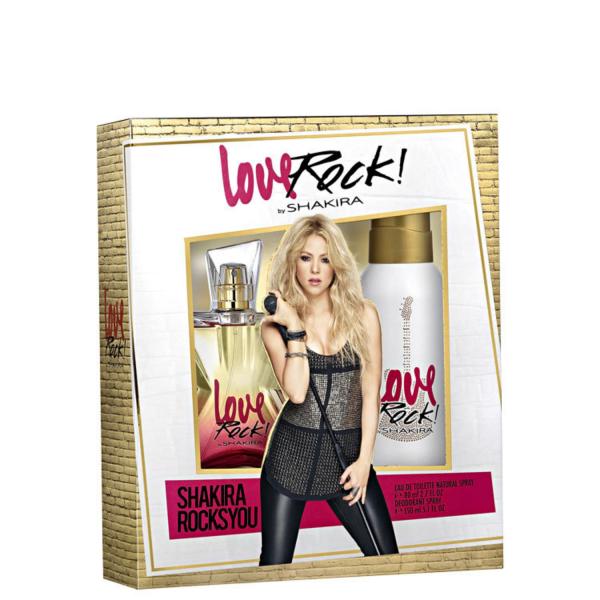 Conjunto Love Rock! By Shakira Feminino - Eau de Toilette 80ml + Desodorante 150ml