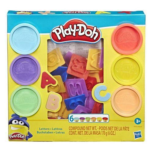 Conjunto Massinha Play Doh Moldes de Letras Hasbro - Play-Doh