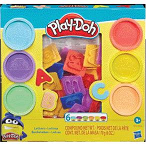 Conjunto Play-Doh Letras Hasbro E8532