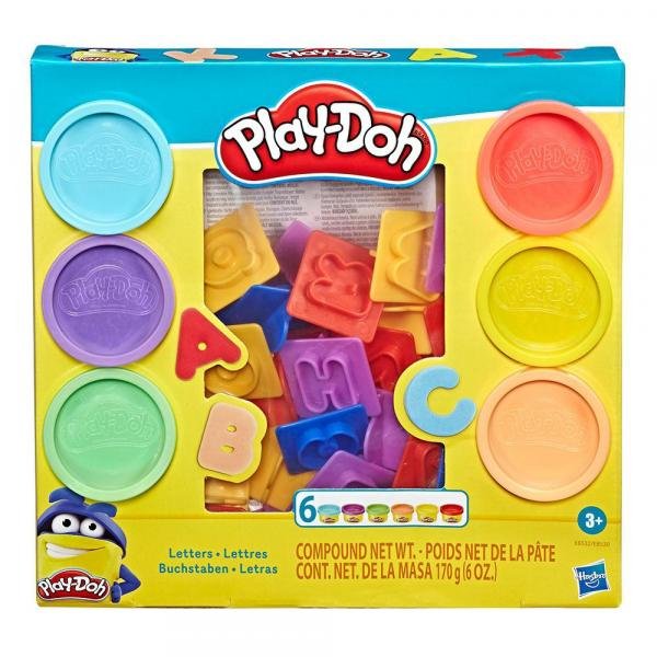 Conjunto Play-Doh Letras Hasbro E8532
