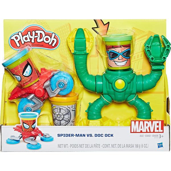 Conjunto Play-Doh Spiderman Vs Doc Ock - Hasbro B9364