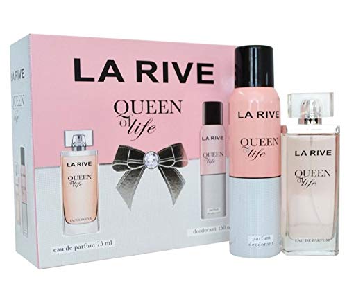 Conjunto Queen Of Life La Rive Feminino - Eau de Parfum 75ml + Desodorante 150ml
