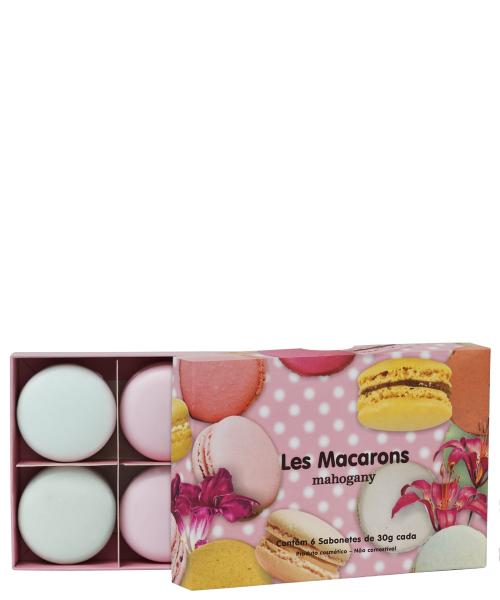 Conjunto Sabonete em Barra Les Macarons Mahogany 30g X 6 Un