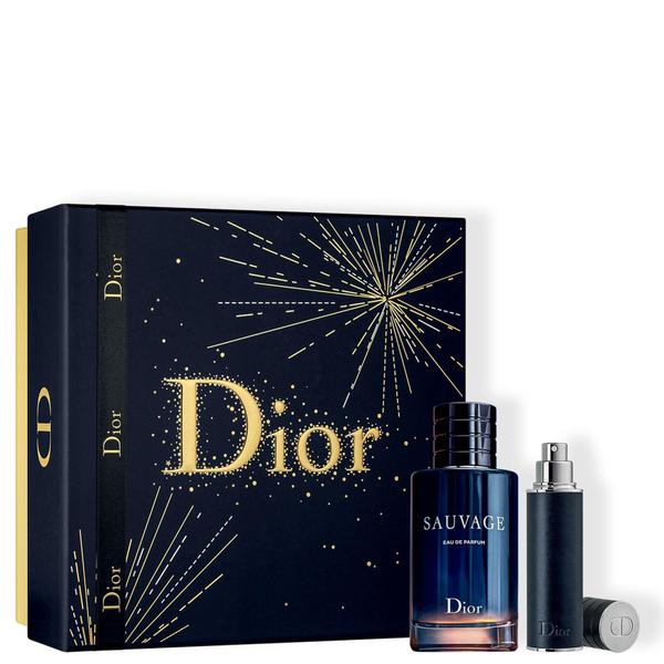Conjunto Sauvage Dior Masculino Eau de Parfum 100ml + Travel Size 10ml