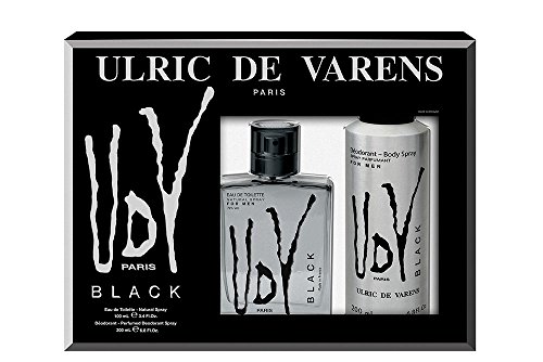 Conjunto UDV Black Ulric de Varens Masculino - Eau de Toilette 100ml + Desodorante 200ml