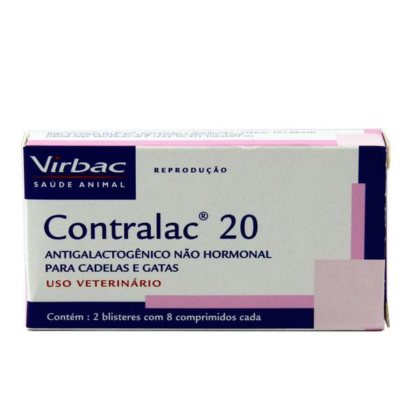 Contralac 20 C/ 16 Comprimidos Virbac
