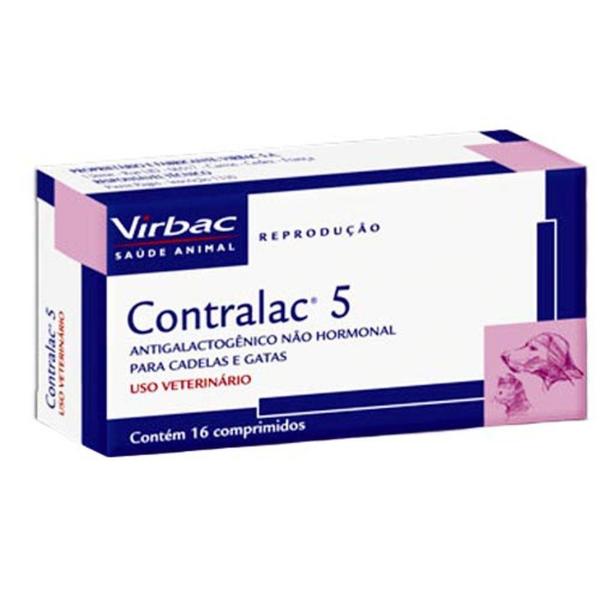 Contralac 5mg 16 Comprimidos - Virbac