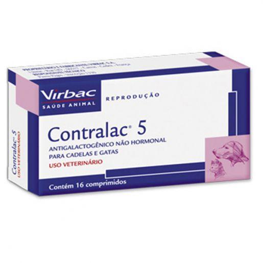 Contralac 5mg com 16 Comprimidos - Virbac