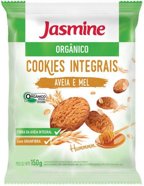 Cookies Aveia e Mel Orgânico 150g - Jasmine