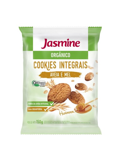Cookies Aveia e Mel Orgânico Jasmine 150g