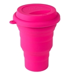 Copo de Silicone Retrátil Violeta Cup – Copo de Silicone