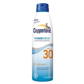Coppertone Toque Seco Spray Fps 30 Bayer - Protetor Solar 177Ml