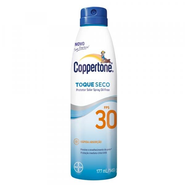 Coppertone Toque Seco Spray FPS 30 Bayer - Protetor Solar