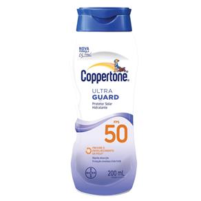 Coppertone Ultraguard Loção FPS 50 Bayer - Protetor Solar 200ml