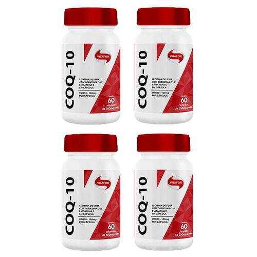 Coq 10 (coenzima Q10) - 4x 60 Cápsulas - Vitafor