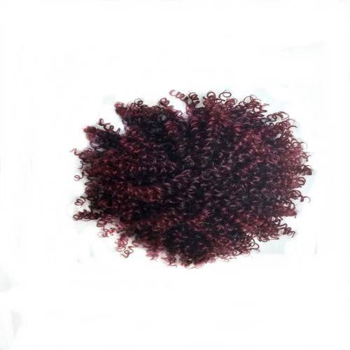 Coque Afro Puff - Cor 1b/bug (preto C/ Vermelho) - Cabell