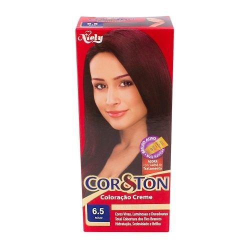 Cor Ton Tinta Especial 6.5 Acaju 50g (Kit C/06)