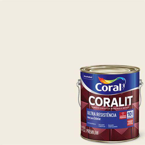 Coralit Ultra Resistente 0,8 Litros Branco Brilhante - 5299668 - CORAL