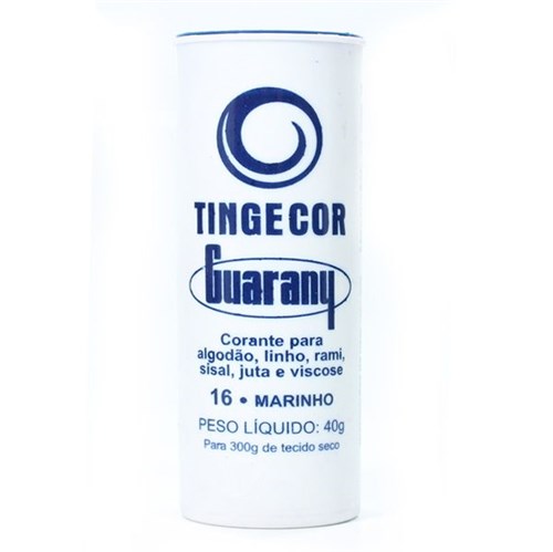 Corante para Tecido Tingecor 40g - Guarany - 16-MARINHO