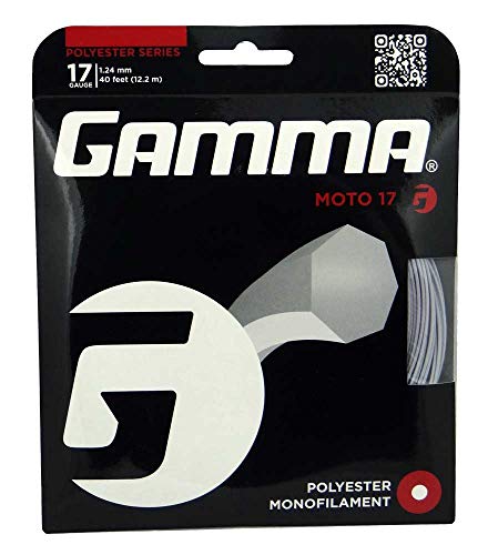 Corda Gamma Moto 17 1.24mm 12.2m Copolímero Prata - Set Individual