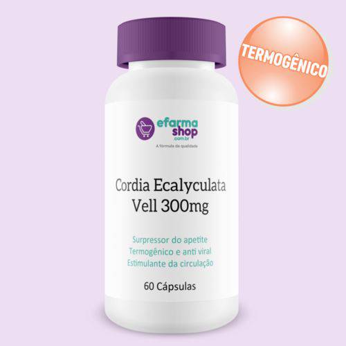 Cordia Ecalyculata Vell 300mg 60 Cápsulas