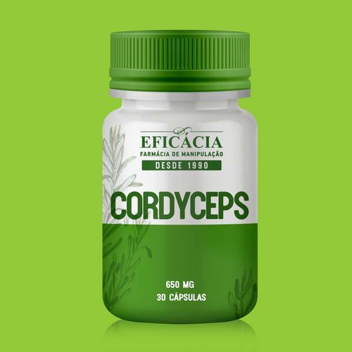 Cordyceps 650mg - 30 Cápsulas