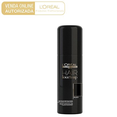 Corretivo Instantâneo L'Oreal Professionnel Hair Touch Up Black 75ml