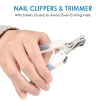 Cortador de unhas elétrico automático Trimmer Grooming Tool Clipper para gato de cão de estimação