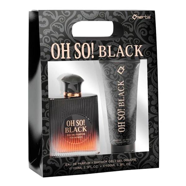 Coscentra Oh So Black! Kit Perfume Feminino EDP + Gel de Banho
