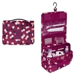 Cosmetic Bag Organizador impermeável de suspensão Kits Mulheres toiletry Make Up Travel Bag Banho