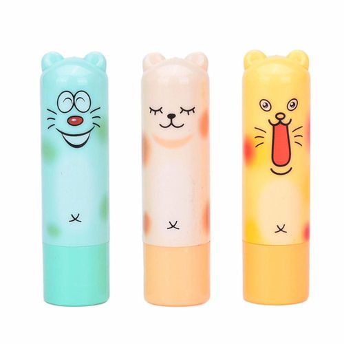 Cosméticos Bonito dos Desenhos Animados Anti-secagem Hidratante Lip Balm Batom Beauty Cosmetic