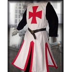 Costume Templar homens Knight para o Palco Halloween Party