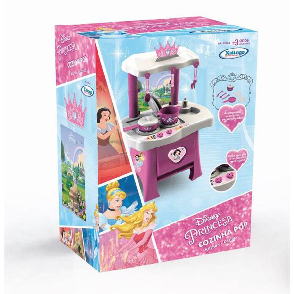 Cozinha Pop Infantil Princesas Disney - Xalingo