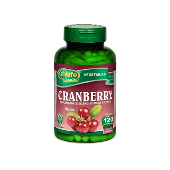 Cranberry 120 Cápsulas Unilife
