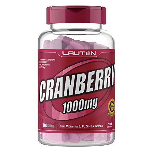 Cranberry 1000 Mg 180 Comprimidos Lauton Nutrition