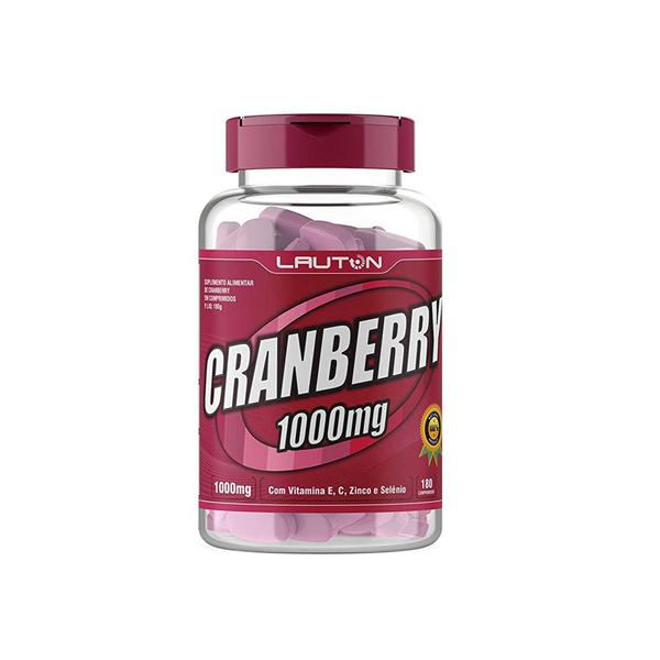 Cranberry 1000mg 180 Comprimidos - Lauton Nutrition