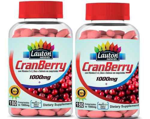 Cranberry 1000mg 2 X 180 Comprimidos - Lauton Nutrition