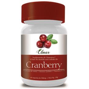 Cranberry - 500Mg - 60 Cápsulas - Sem Sabor