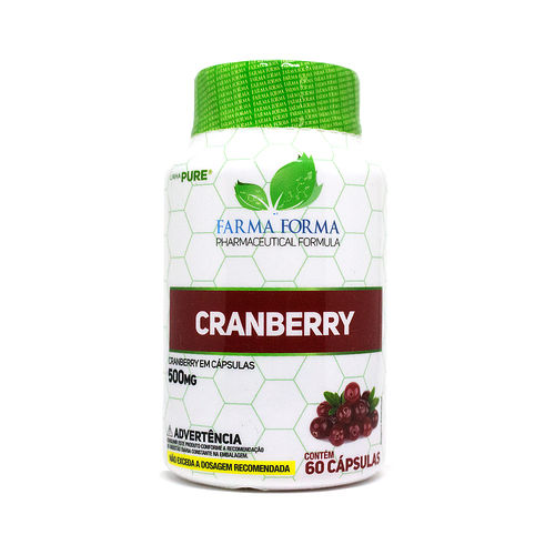 Cranberry 500mg 60 Cápsulas
