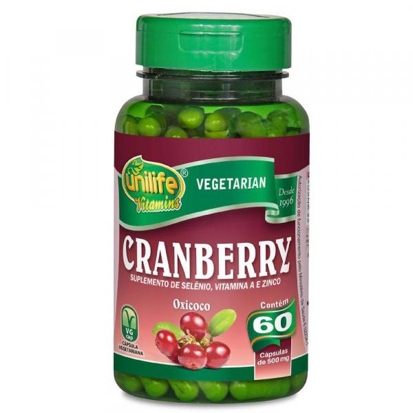 Cranberry 60 Capsulas 500mg Unilife